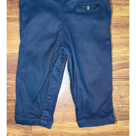 Tartine et Chocolat Navy Designer Unisex Baby Overalls Size 1A 12 Months - Picture 6 of 7